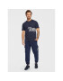 Tommy Jeans Тишърт Bold Tommy DM0DM14013 Тъмносин Regular Fit - Pepit.bg