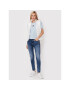 Tommy Jeans Тишърт Center Badge DW0DW10404 Син Regular Fit - Pepit.bg