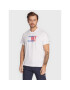 Tommy Jeans Тишърт Centered Logo DM0DM14982 Бял Regular Fit - Pepit.bg