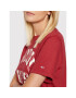 Tommy Jeans Тишърт Classic Collage DW0DW11928 Бордо Regular Fit - Pepit.bg