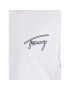 Tommy Jeans Тишърт Classic Signature Ringer DM0DM16324 Бял Regular Fit - Pepit.bg