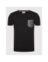 Tommy Jeans Тишърт Contrast Pocket DM0DM12388 Черен Regular Fit - Pepit.bg