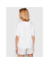 Tommy Jeans Тишърт Crop Multi Linear DW0DW10437 Бял Regular Fit - Pepit.bg