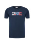 Tommy Jeans Тишърт DM0DM10235 Тъмносин Regular Fit - Pepit.bg