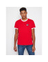 Tommy Jeans Тишърт DM0DM10280 Червен Regular Fit - Pepit.bg