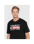 Tommy Jeans Тишърт DM0DM14991 Черен Regular Fit - Pepit.bg