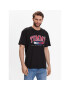 Tommy Jeans Тишърт DM0DM16407 Черен Relaxed Fit - Pepit.bg