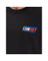 Tommy Jeans Тишърт DM0DM16408 Черен Regular Fit - Pepit.bg