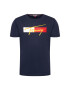 Tommy Jeans Тишърт Drop Shoulder Tee UM0UM02115 Тъмносин Regular Fit - Pepit.bg