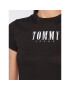 Tommy Jeans Тишърт DW0DW14378 Черен Slim Fit - Pepit.bg