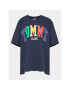 Tommy Jeans Тишърт DW0DW15694 Тъмносин Relaxed Fit - Pepit.bg