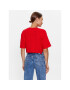 Tommy Jeans Тишърт DW0DW16167 Червен Oversize - Pepit.bg