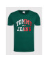 Tommy Jeans Тишърт Entry Collegiate DM0DM12421 Зелен Regular Fit - Pepit.bg