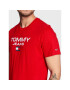 Tommy Jeans Тишърт Entry DM0DM15682 Червен Regular Fit - Pepit.bg