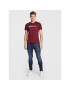 Tommy Jeans Тишърт Essential DM0DM14979 Бордо Slim Fit - Pepit.bg