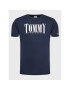 Tommy Jeans Тишърт Essential DM0DM14993 Тъмносин Regular Fit - Pepit.bg