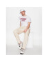 Tommy Jeans Тишърт Essential DM0DM16405 Бял Regular Fit - Pepit.bg