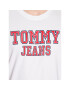 Tommy Jeans Тишърт Essential DM0DM16405 Бял Regular Fit - Pepit.bg