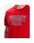 Tommy Jeans Тишърт Essential DM0DM16405 Червен Regular Fit - Pepit.bg