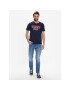 Tommy Jeans Тишърт Essential DM0DM16405 Тъмносин Regular Fit - Pepit.bg