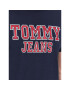 Tommy Jeans Тишърт Essential DM0DM16405 Тъмносин Regular Fit - Pepit.bg