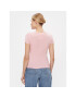 Tommy Jeans Тишърт Essential DW0DW17357 Розов Slim Fit - Pepit.bg