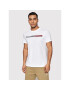Tommy Jeans Тишърт Essential Flag DM0DM13509 Бял Regular Fit - Pepit.bg