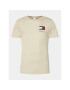 Tommy Jeans Тишърт Essential Flag DM0DM18263 Бежов Slim Fit - Pepit.bg