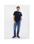 Tommy Jeans Тишърт Essential Flag DM0DM18263 Тъмносин Slim Fit - Pepit.bg