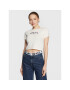 Tommy Jeans Тишърт Essential Logo 2 DW0DW14910 Бял Cropped Fit - Pepit.bg