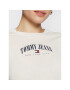 Tommy Jeans Тишърт Essential Logo 2 DW0DW14910 Бял Cropped Fit - Pepit.bg