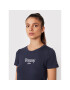 Tommy Jeans Тишърт Essential Logo DW0DW13696 Тъмносин Regular Fit - Pepit.bg