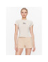 Tommy Jeans Тишърт Essential Logo DW0DW15441 Бежов Regular Fit - Pepit.bg