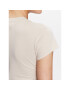 Tommy Jeans Тишърт Essential Logo DW0DW15441 Бежов Regular Fit - Pepit.bg
