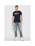 Tommy Jeans Тишърт Flag DM0DM09717 Тъмносин Regular Fit - Pepit.bg
