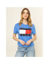 Tommy Jeans Тишърт Flag DW0DW07153 Син Oversize - Pepit.bg