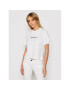 Tommy Jeans Тишърт Linear Logo DW0DW10057 Бял Cropped Fit - Pepit.bg