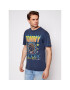 Tommy Jeans Тишърт Photoprint DM0DM10242 Тъмносин Regular Fit - Pepit.bg