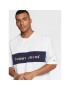 Tommy Jeans Тишърт Printed Archive DM0DM14016 Бял Regular Fit - Pepit.bg