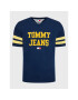 Tommy Jeans Тишърт Ringer DM0DM14942 Тъмносин Regular Fit - Pepit.bg