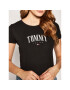 Tommy Jeans Тишърт Script DW0DW08061 Черен Slim Fit - Pepit.bg