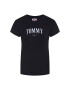 Tommy Jeans Тишърт Script DW0DW08061 Черен Slim Fit - Pepit.bg