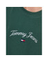 Tommy Jeans Тишърт Serif Flag DM0DM16835 Зелен Regular Fit - Pepit.bg