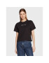 Tommy Jeans Тишърт Serif Linear DW0DW15049 Черен Regular Fit - Pepit.bg