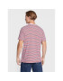 Tommy Jeans Тишърт Textured Stripe DM0DM13824 Червен Regular Fit - Pepit.bg