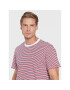 Tommy Jeans Тишърт Textured Stripe DM0DM13824 Червен Regular Fit - Pepit.bg