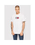 Tommy Jeans Тишърт Timeless DM0DM11604 Бял Regular Fit - Pepit.bg