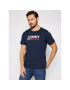 Tommy Jeans Тишърт Tjm Corp Logo Tee DM0DM10214 Тъмносин Regular Fit - Pepit.bg