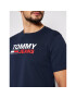 Tommy Jeans Тишърт Tjm Corp Logo Tee DM0DM10214 Тъмносин Regular Fit - Pepit.bg