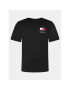 Tommy Jeans Тишърт Tjm Slim Essential Flag Tee Ext DM0DM18263 Черен Slim Fit - Pepit.bg